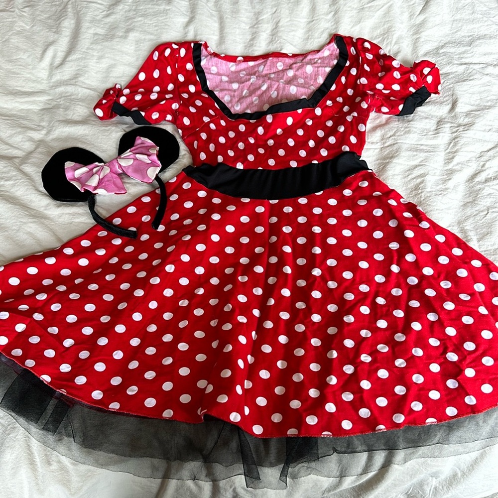 Minnie mouse adult costume